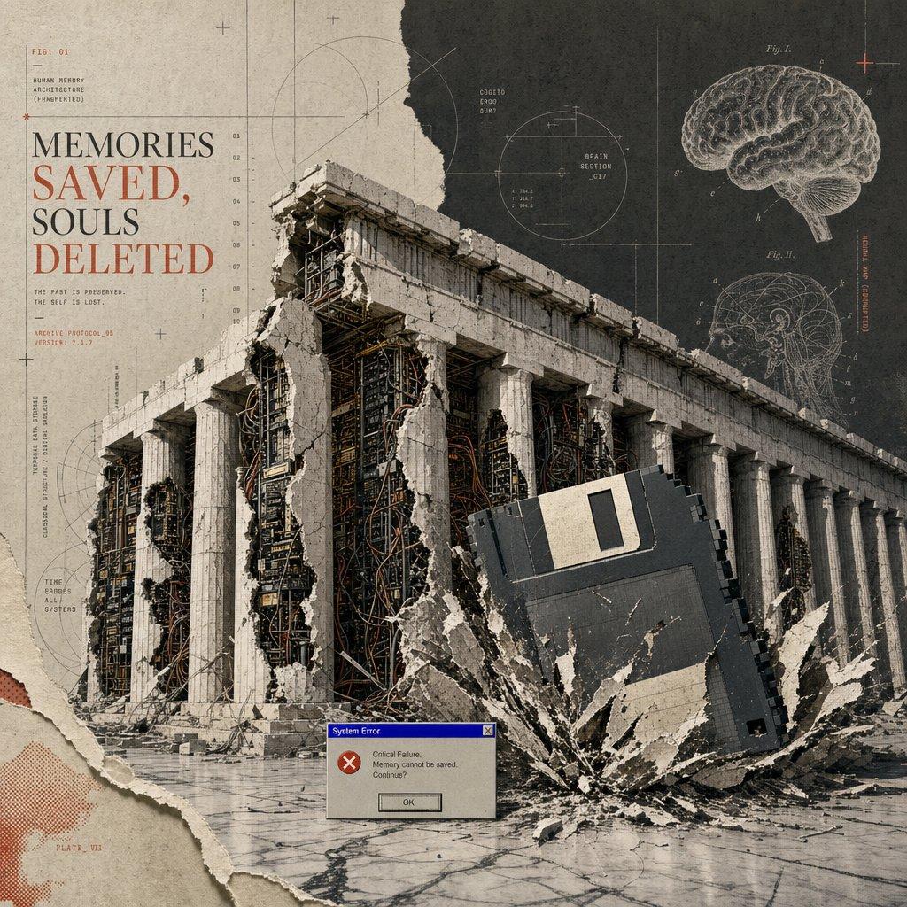Surreal 404 Renaissance Memory Collage - AI image template preview