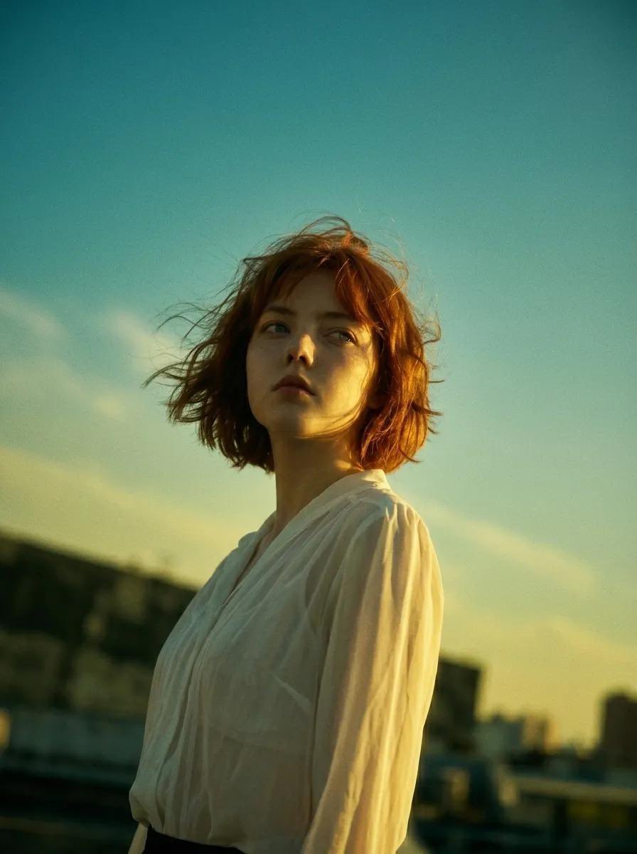 90s Hong Kong Cinema Portrait - AI image template preview