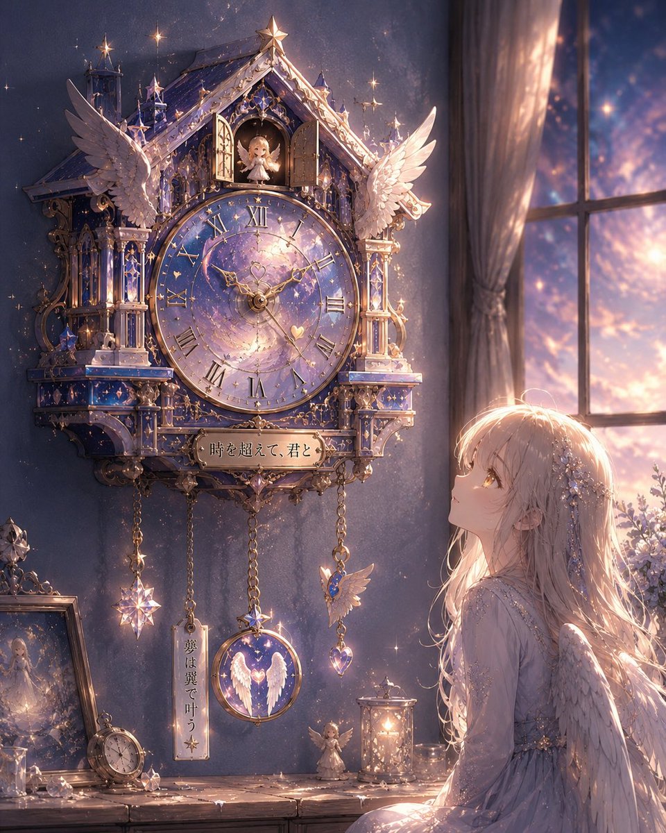 Illustration-to-Clock Transformation Prompt - AI image template preview