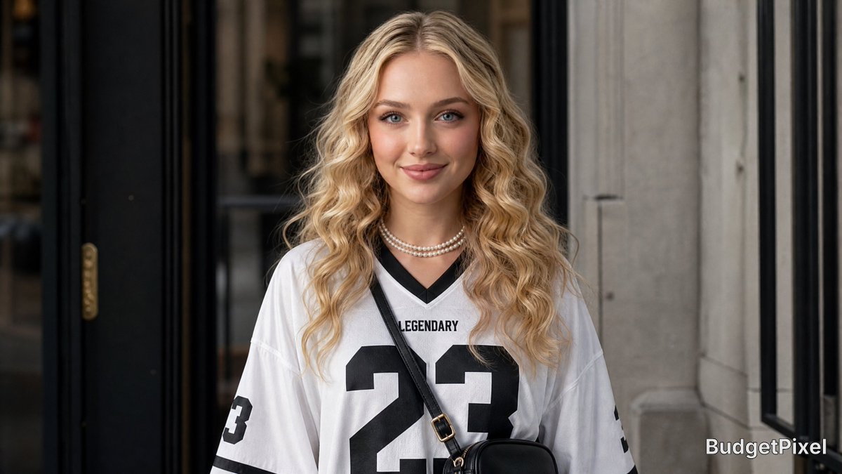 Blonde Character Portrait Prompt - AI image template preview