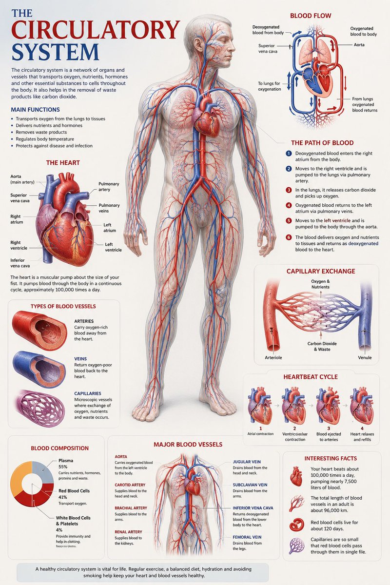 Medical Anatomy Visualization Poster - AI image template preview