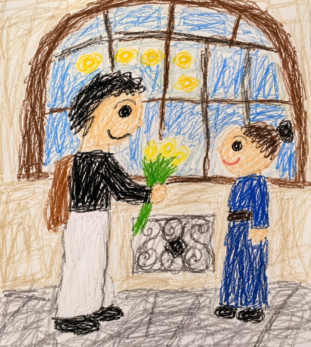 Toddler Crayon Drawing Transformation - AI image template preview
