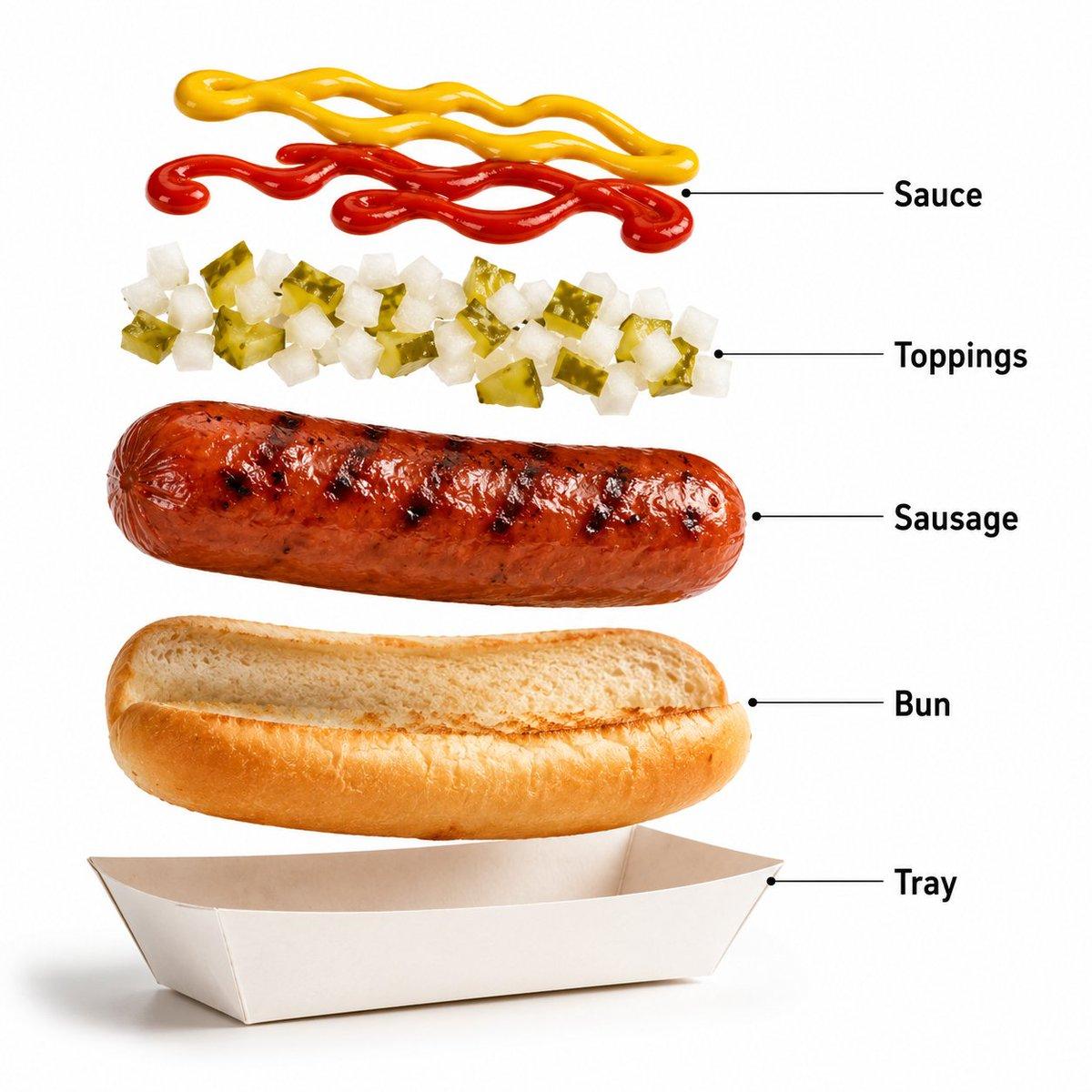Premium Fast-Food Product Shot - AI image template preview