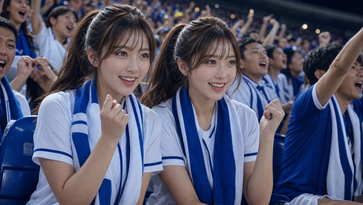 Soccer Fans Hidden Camera Cinematic Shot - AI image template preview