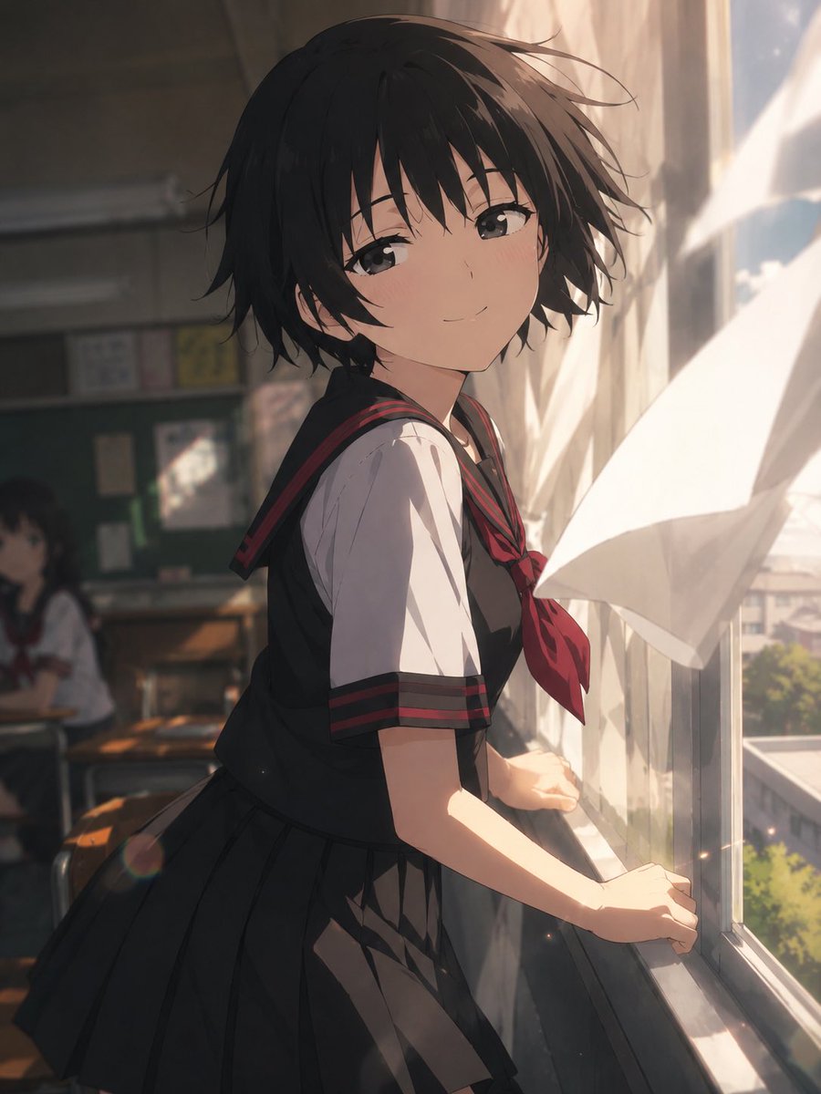 Cinematic Anime Screenshot Prompt - AI image template preview