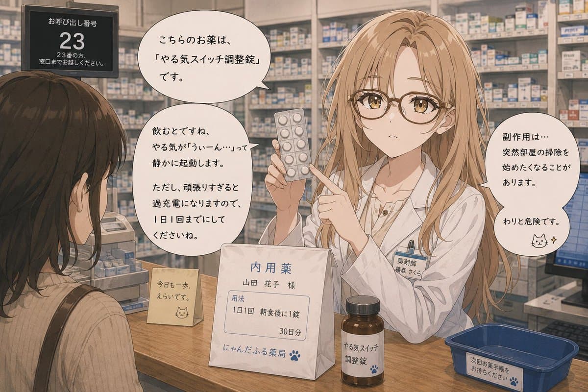 Anime Character Pharmacist Reimagining - AI image template preview