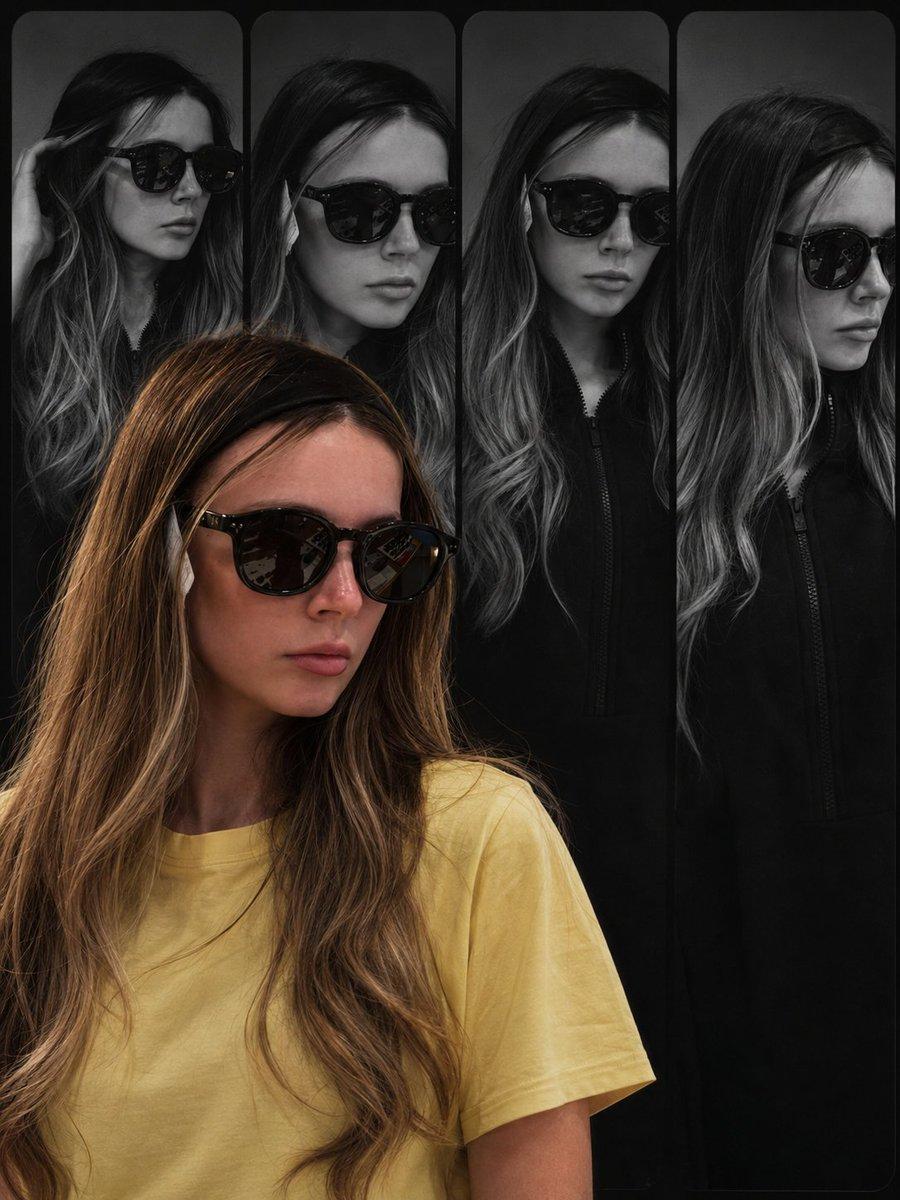 Haute Couture Editorial Collage - AI image template preview