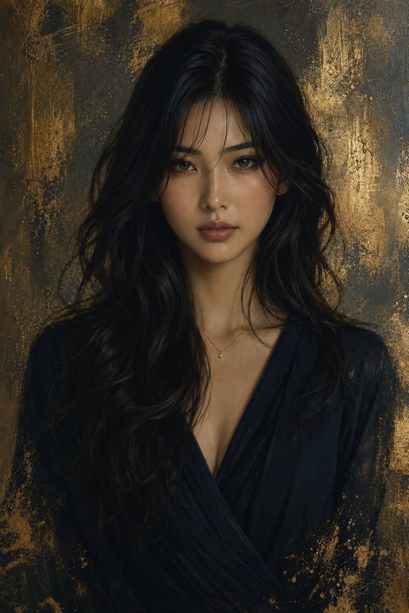 Gold Leaf Artistic Portrait preview