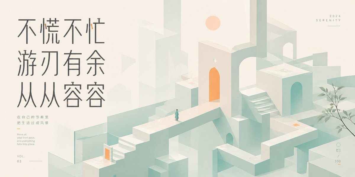 Serene Monument Valley Poster - AI image template preview