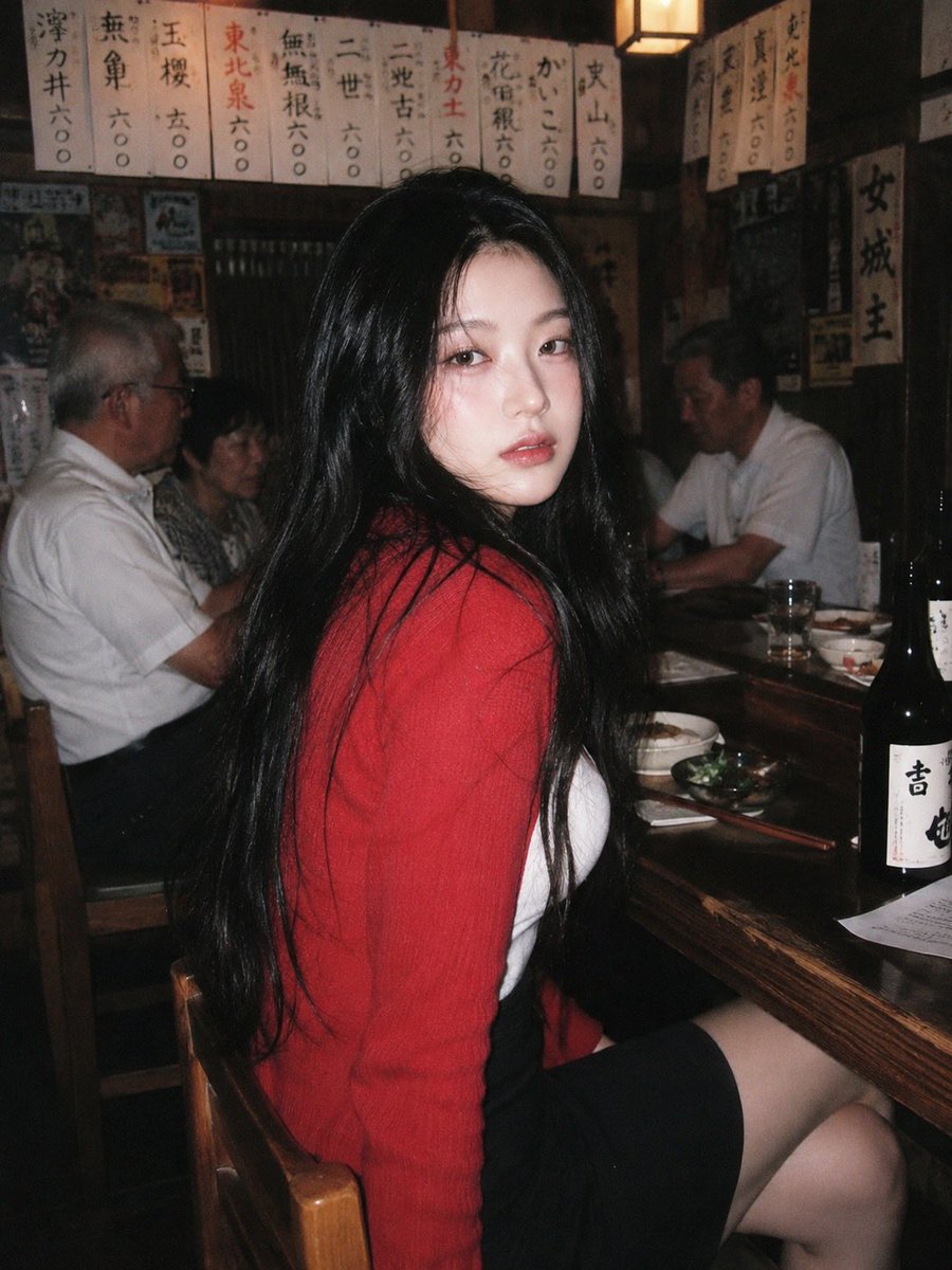 90s Japanese Izakaya Snapshot - AI image template preview