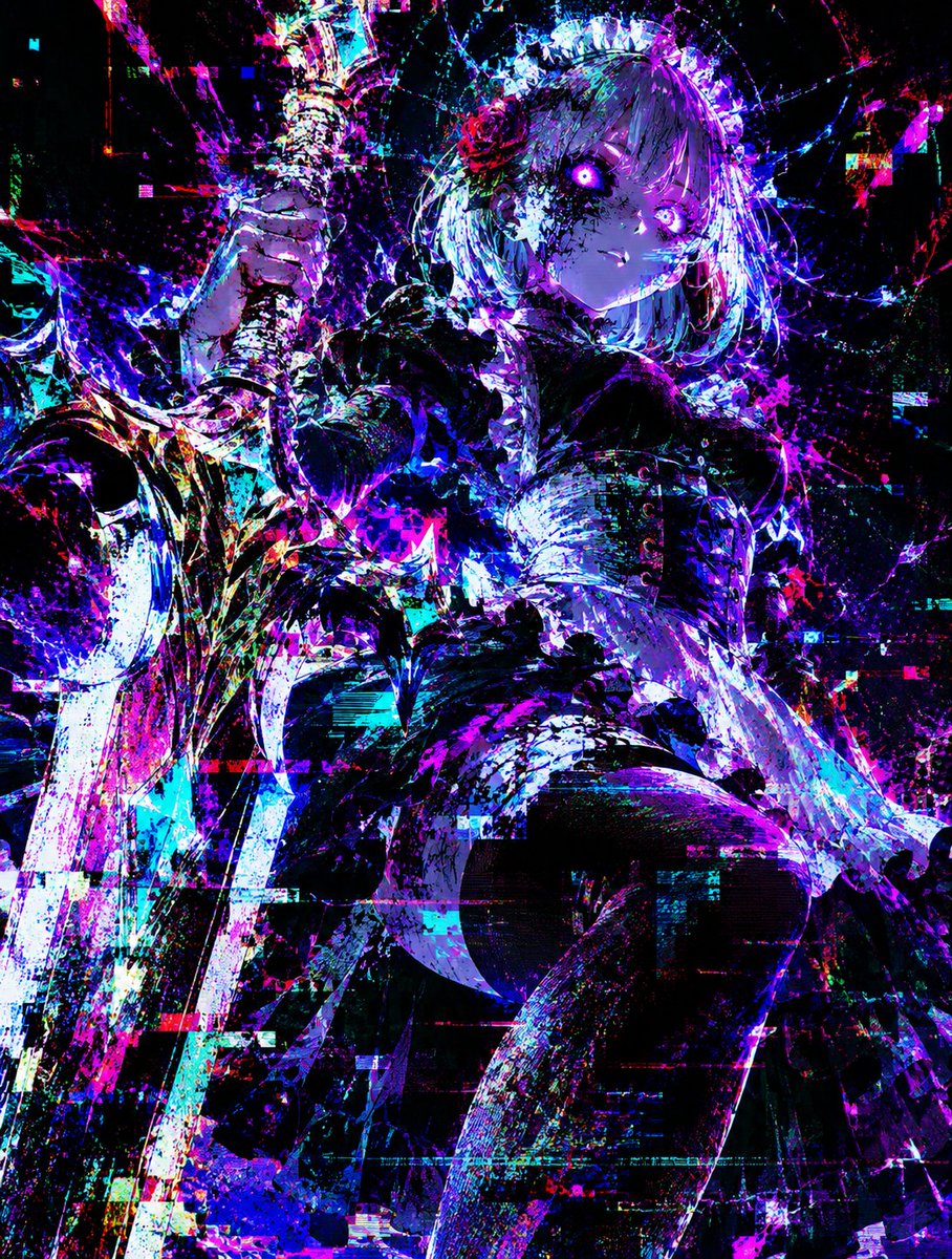 Glitch Lord Style Transformation - AI image template preview