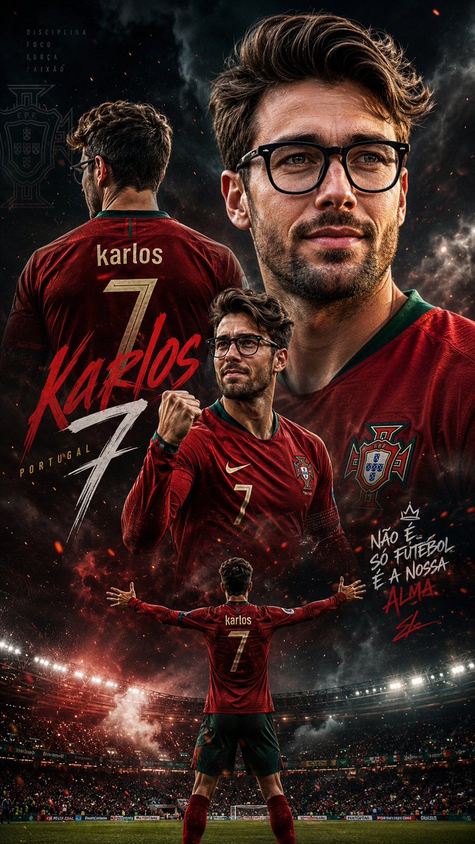 Cinematic Football Sports Poster - AI image template preview