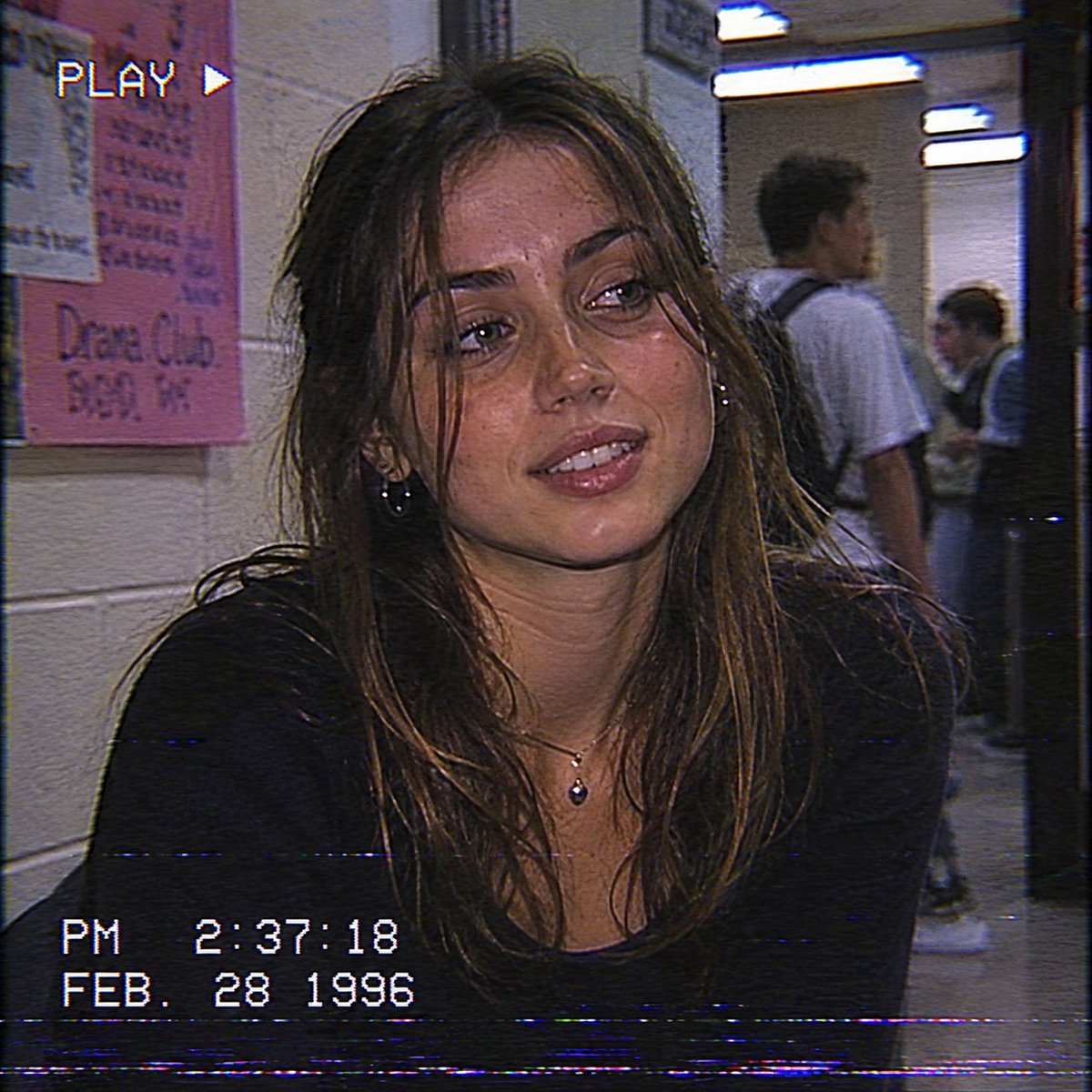 Vintage VHS High School Portrait - AI image template preview