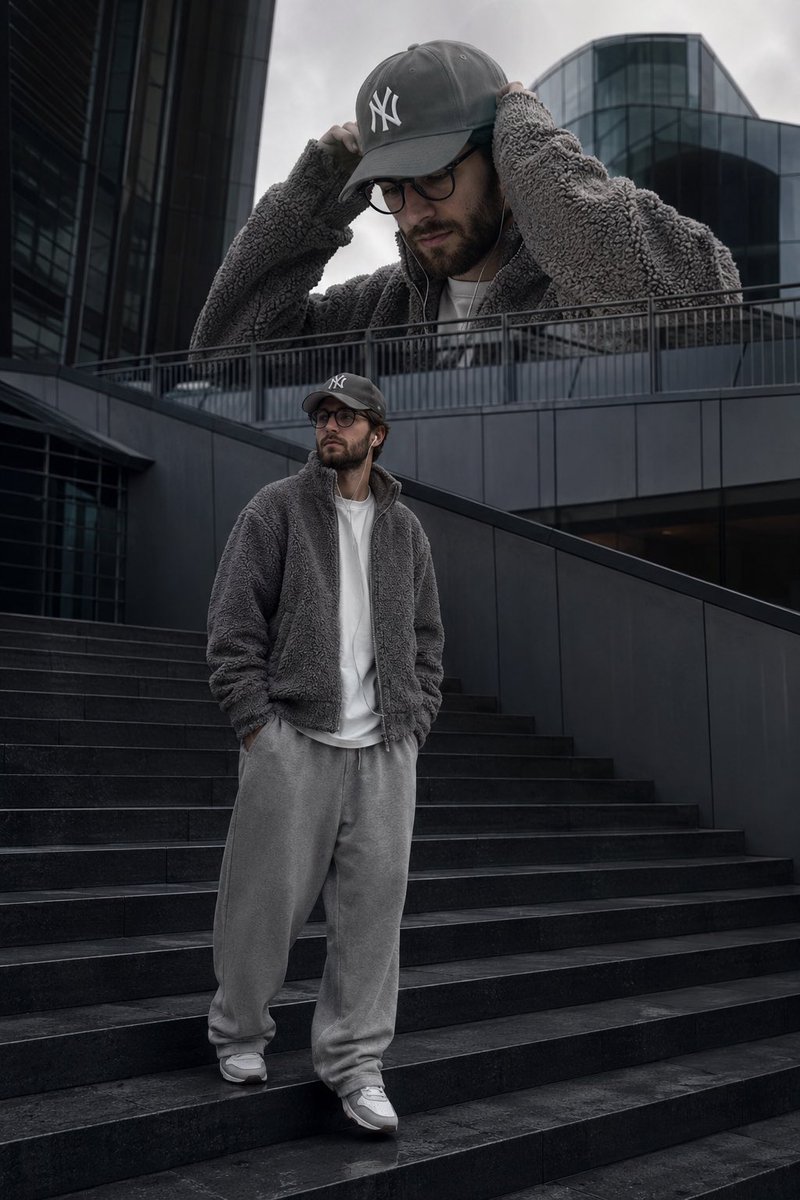 Surreal Streetwear Editorial - AI image template preview