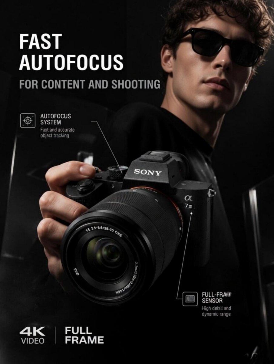 Premium Tech Product Photography - AI image template preview
