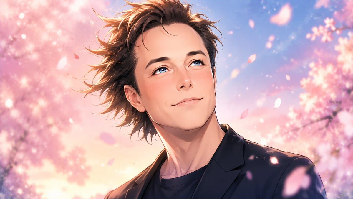 Anime Celebrity Sakura Portrait - AI image template preview