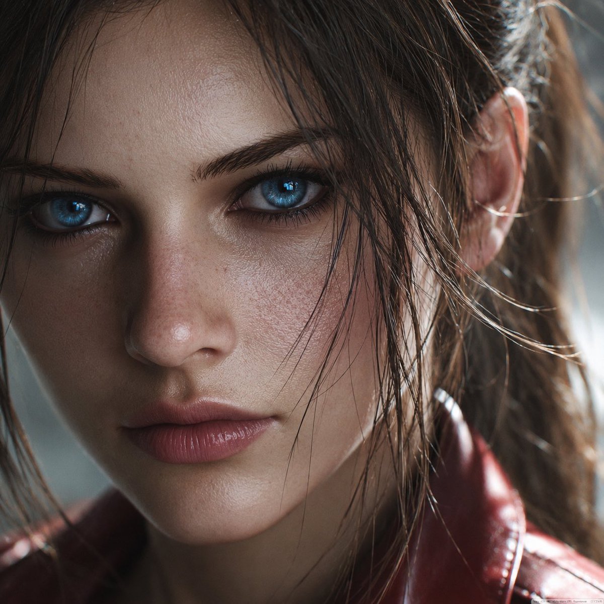 Photoreal Claire Face Restoration - AI image template preview