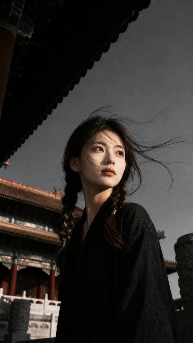 Ancient Chinese Cinematic Still - AI image template preview