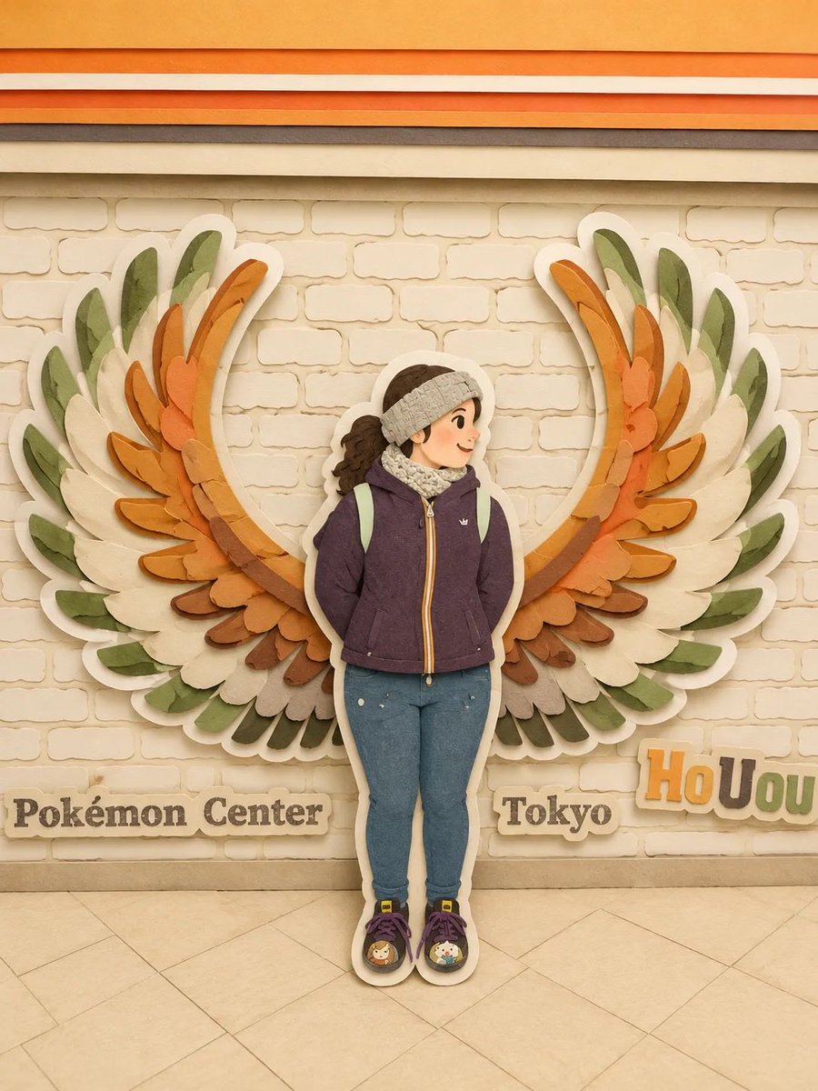 Japanese Paper Craft Art Scenes - AI image template preview