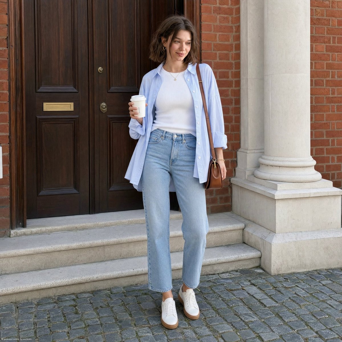Street Style Lifestyle Portrait - AI image template preview