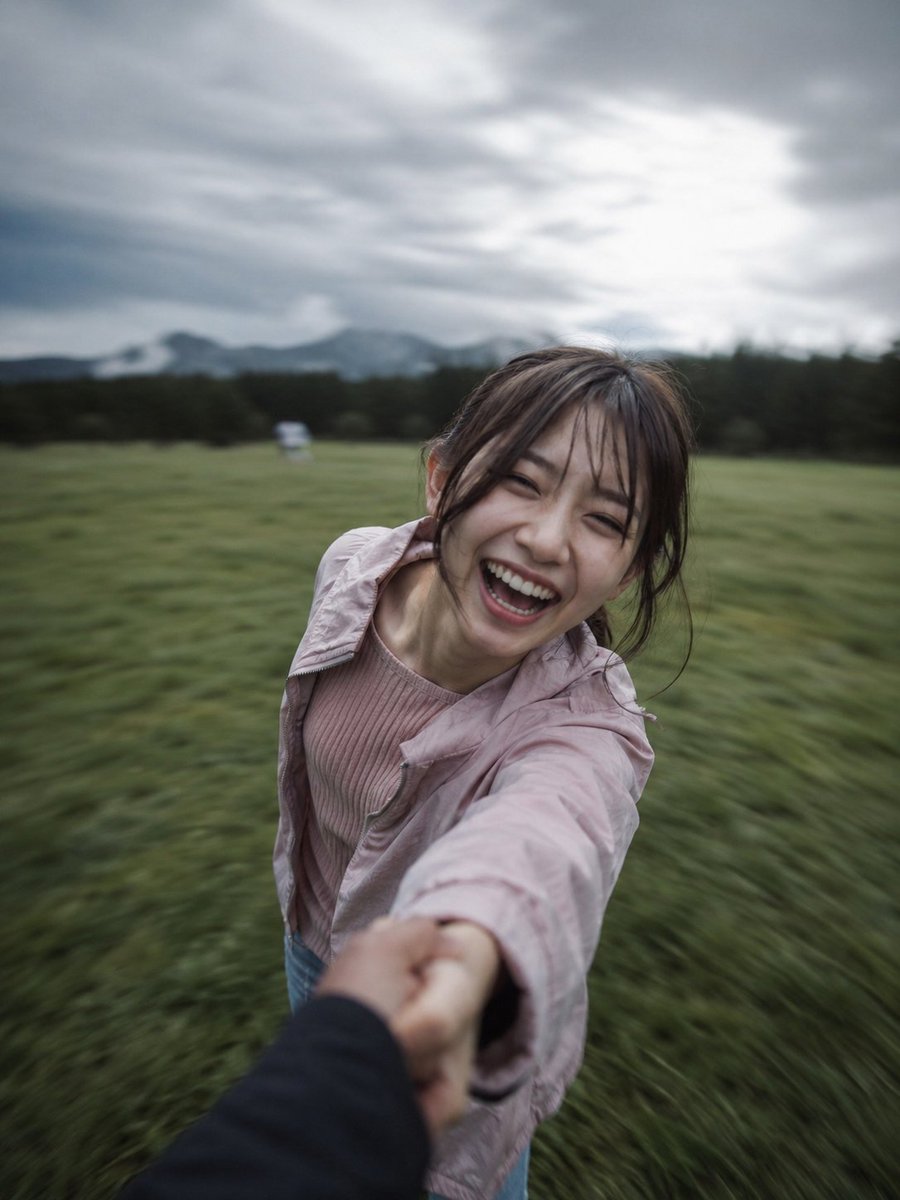 Cinematic POV Spinning Motion Photography - AI image template preview