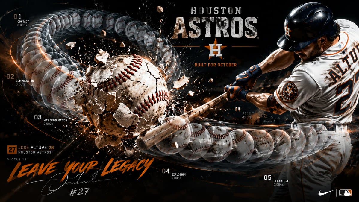 Sequential Motion Sports Poster - AI image template preview