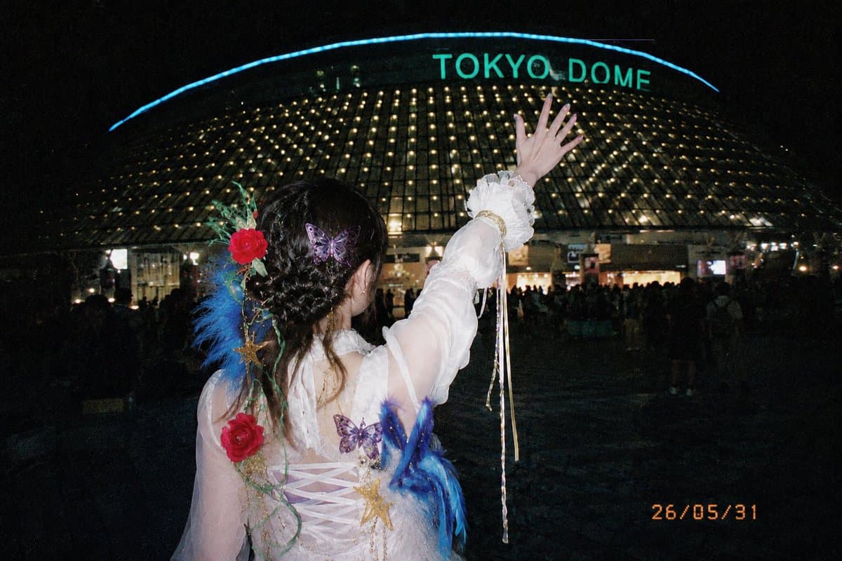 Tokyo Dome Concert Memory Film Photo - AI image template preview