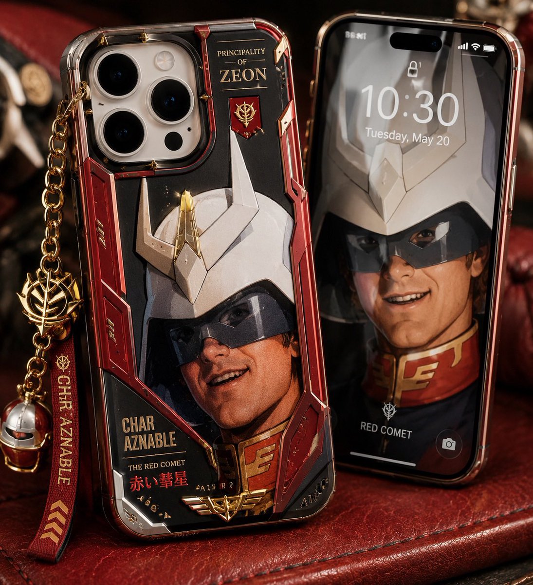 Luxury Mecha Smartphone Case Mockup - AI image template preview