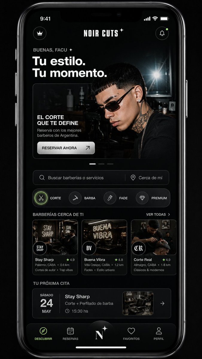 Mobile App UI Redesign - AI image template preview