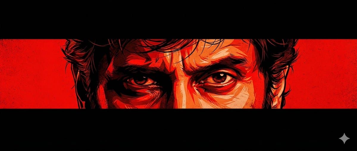Graphic Novel Eye Close-up - AI image template preview
