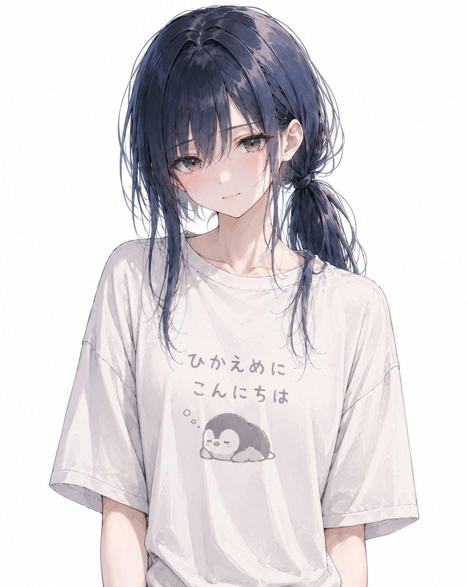 Anime Character Custom T-Shirt Design - AI image template preview