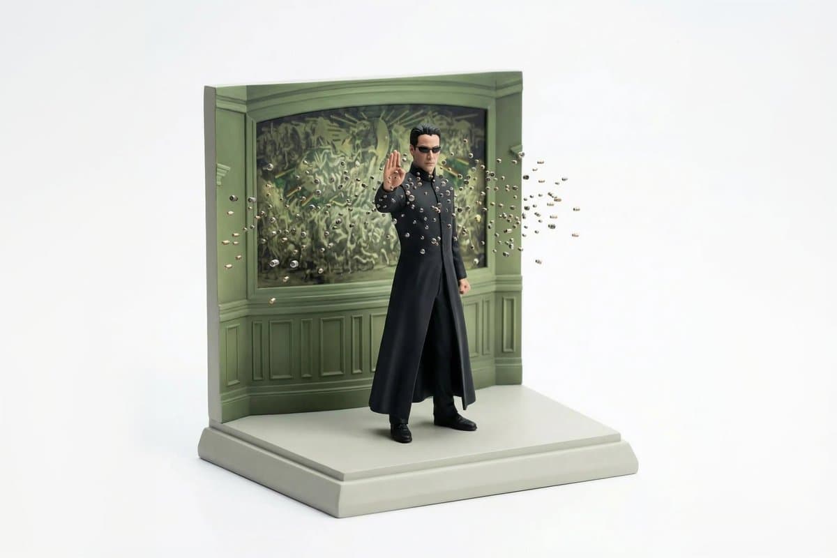 Miniature Diorama Scene Reconstruction - AI image template preview
