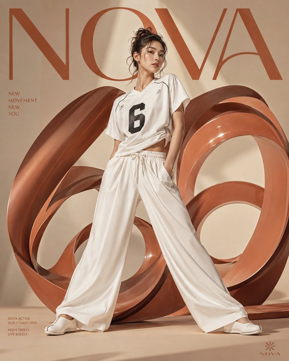 Korean Fashion Anime Editorial - AI image template preview