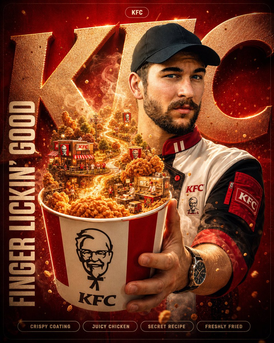 Unreal Commercial Poster Generator - AI image template preview