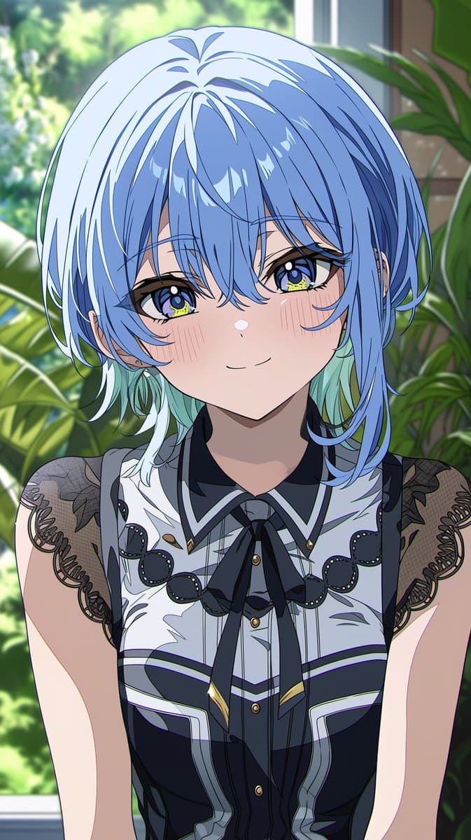 Anime Portrait From Photo Reference - AI image template preview
