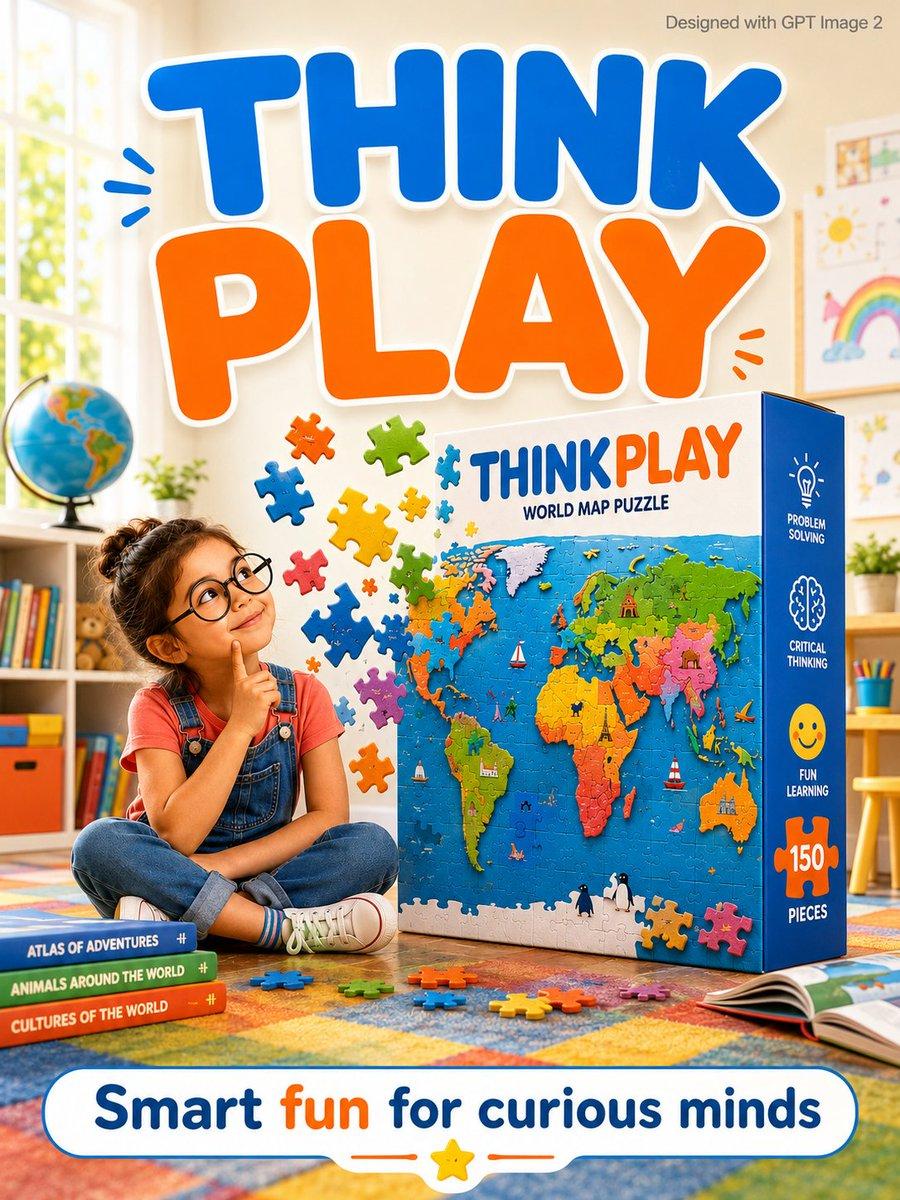 Educational Kids Product Poster - AI image template preview