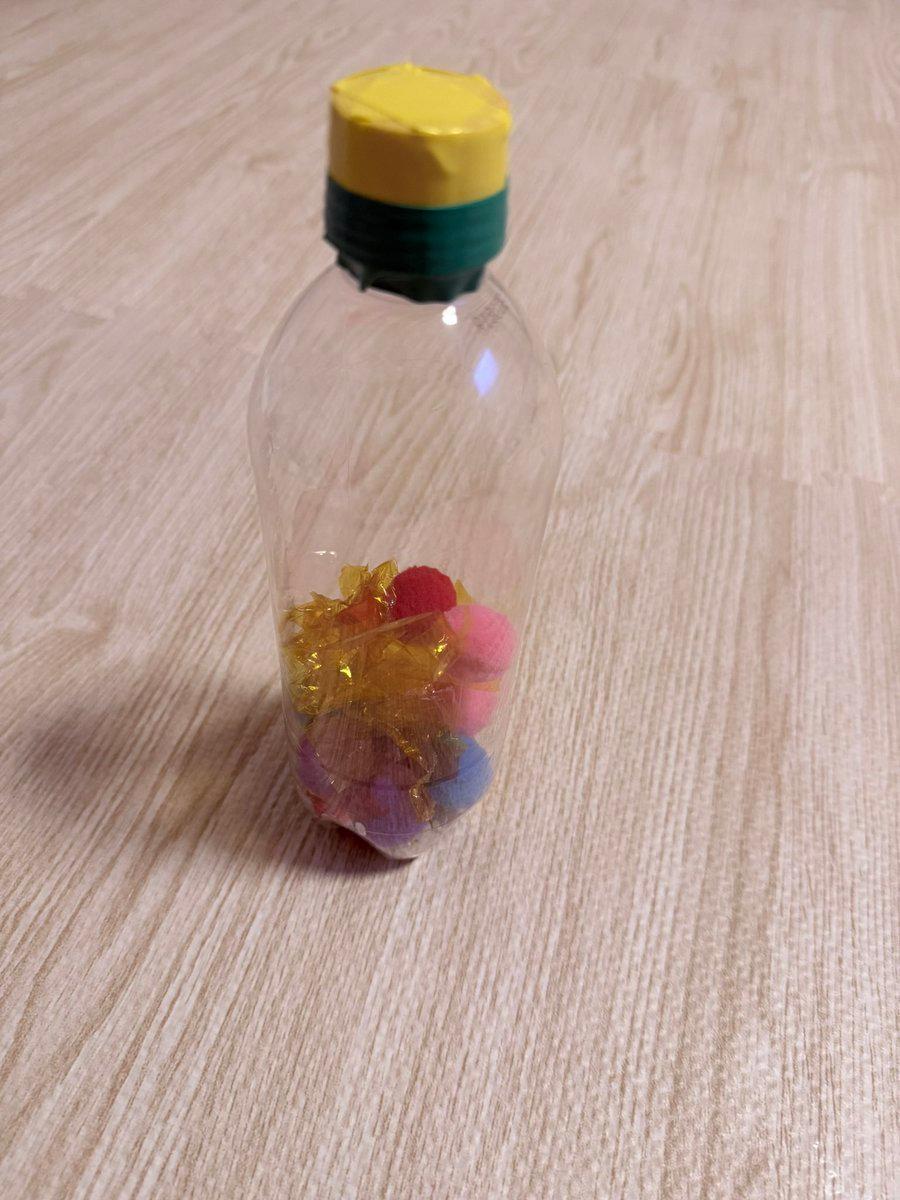 Finished Baby Sensory Bottle - AI image template preview