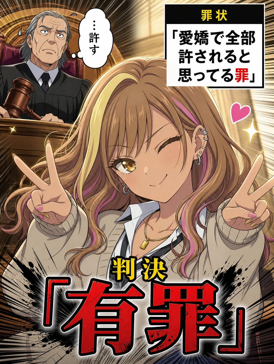 AI Character Courtroom Verdict Meme Generator - AI image template preview