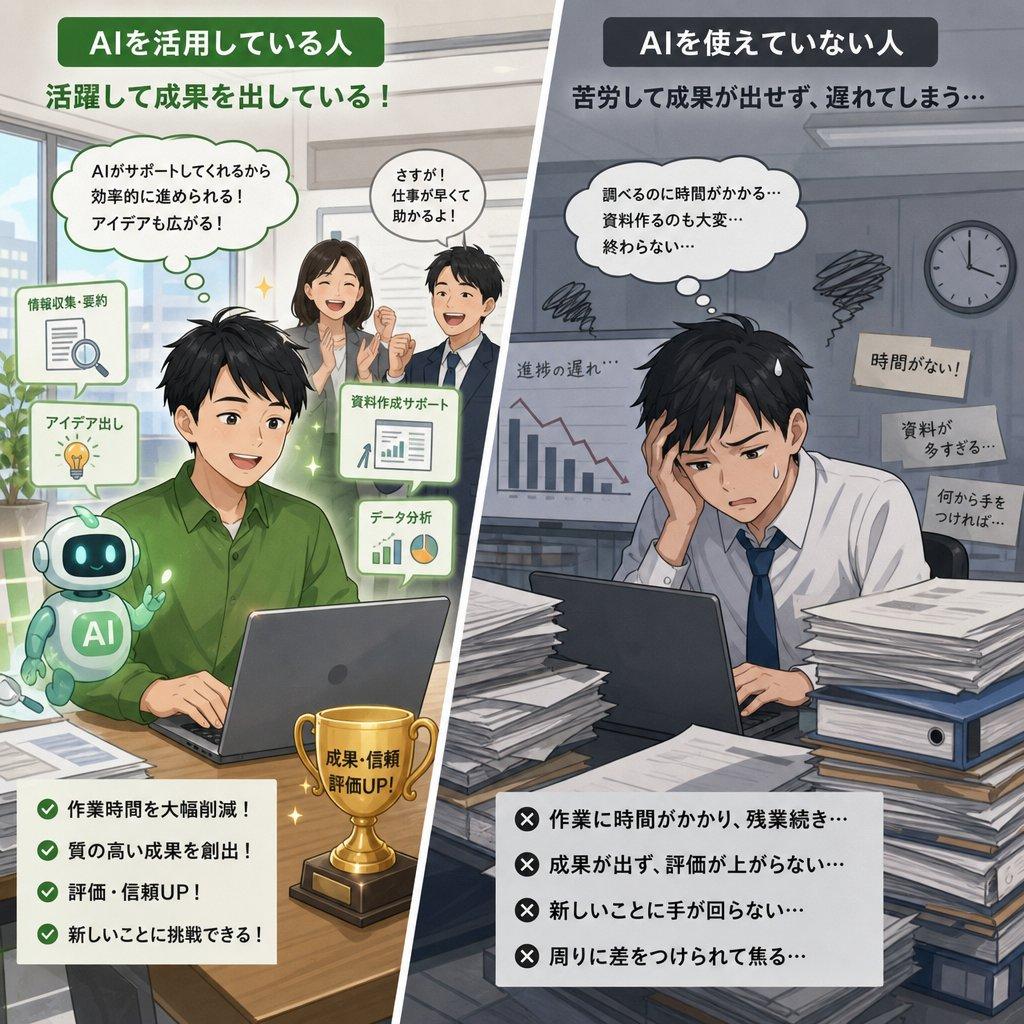 AI Use Comparison Infographic - AI image template preview