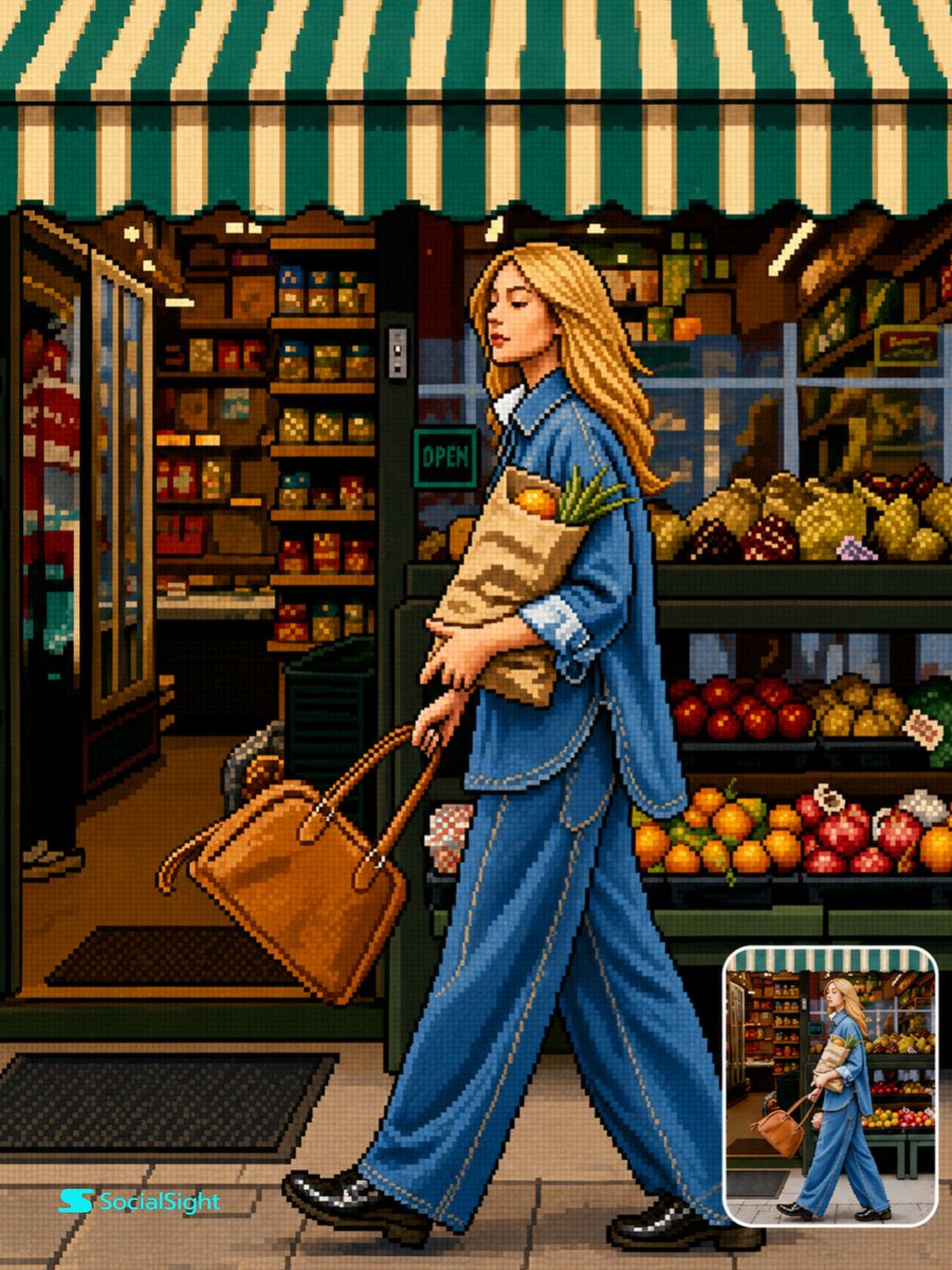 Retro 16-Bit Pixel Art Transformation - AI image template preview