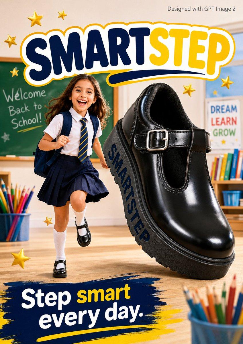 SmartStep Back to School Poster - AI image template preview