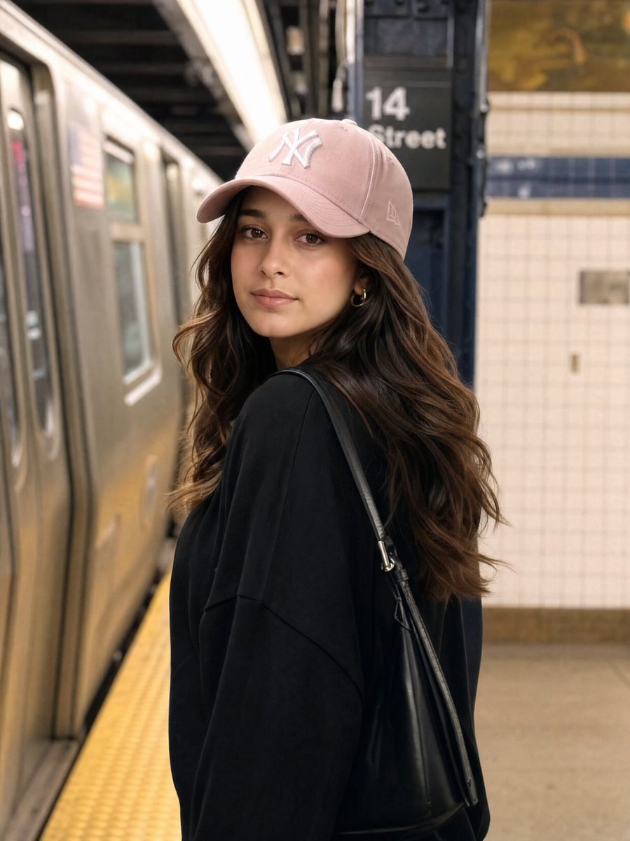 Identity Preservation Subway Portrait - AI image template preview