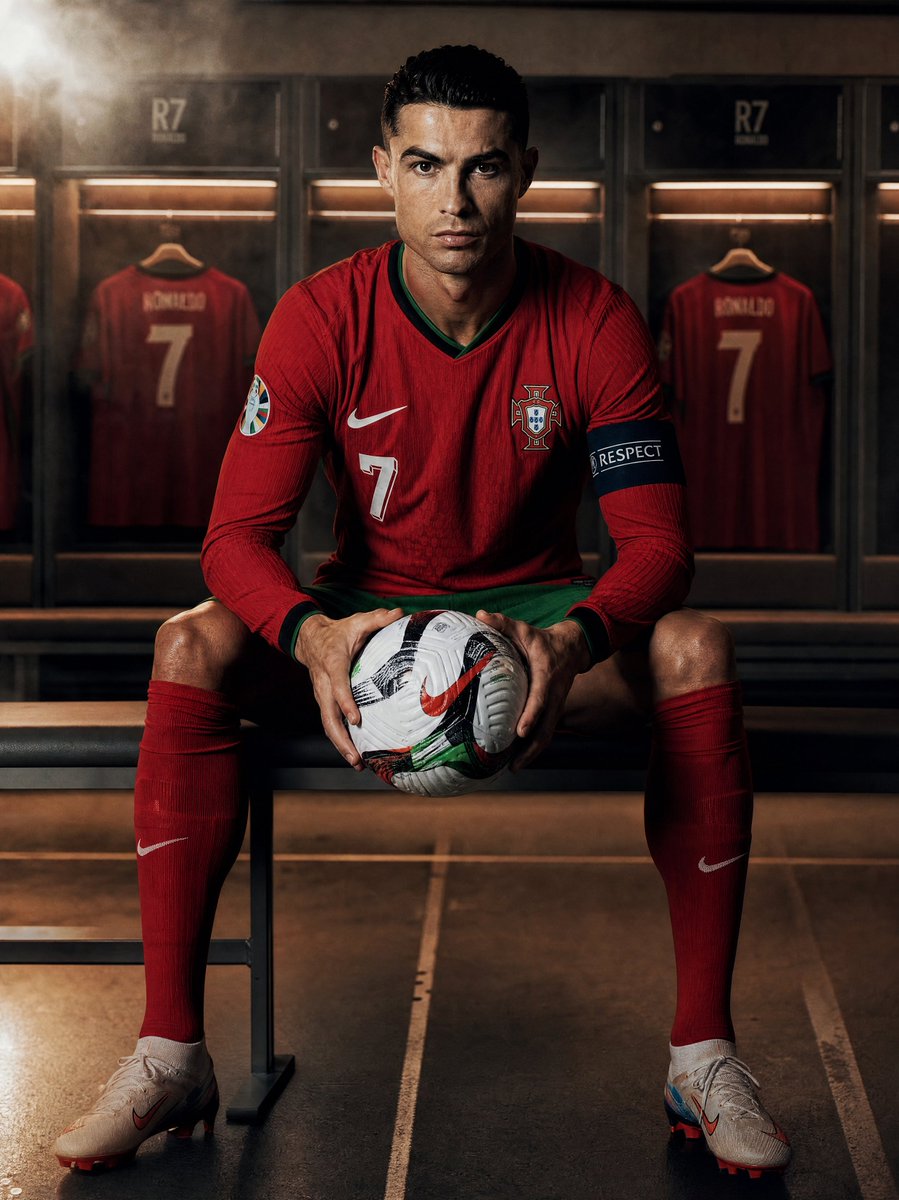 Footballer Locker Room Photography - AI image template preview