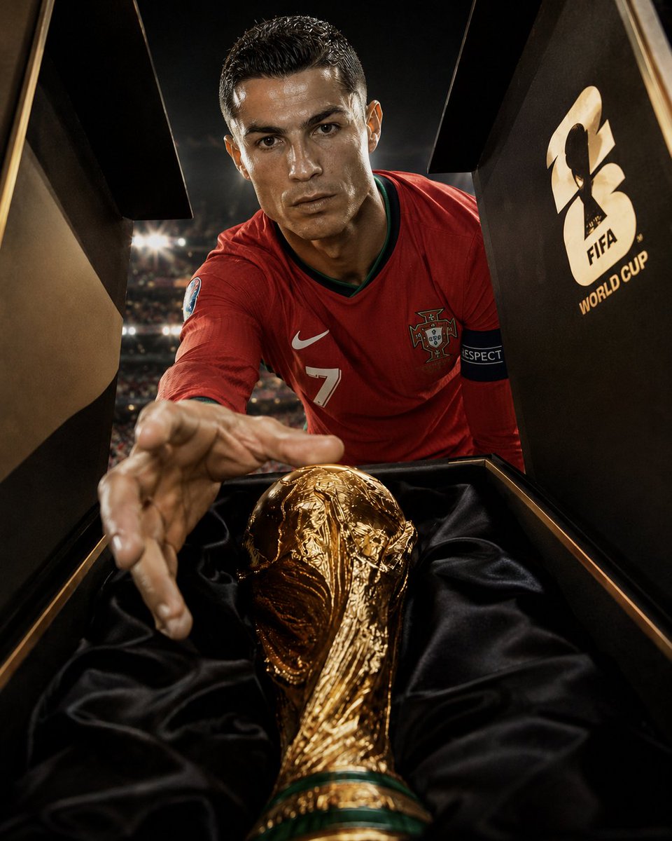 FIFA World Cup Trophy Winner - AI image template preview