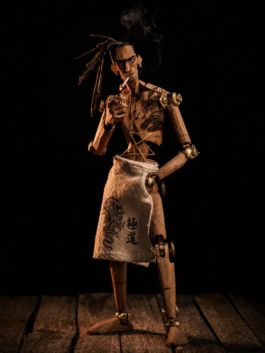 Concept to Stop-Motion Puppet - AI image template preview