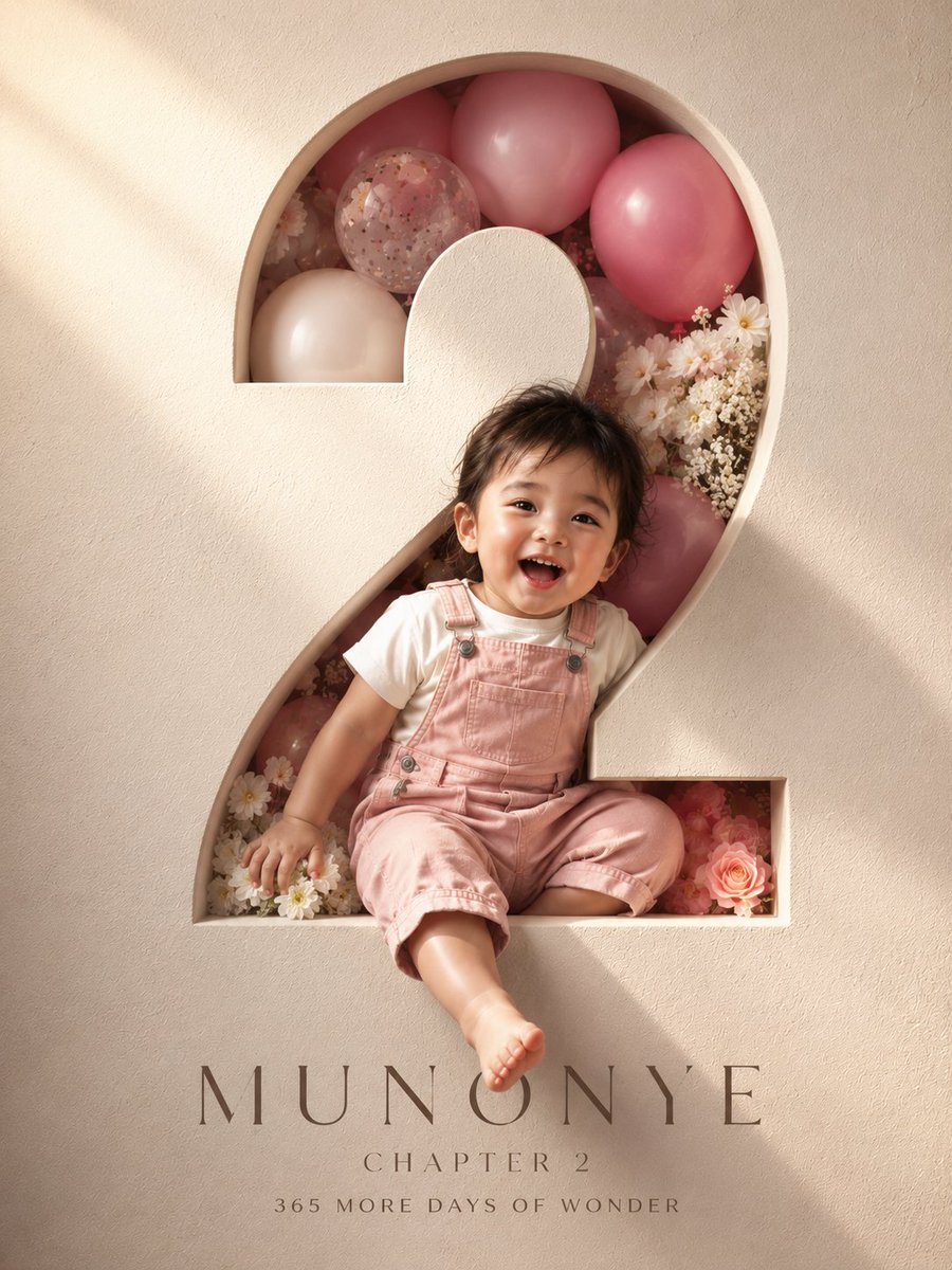 3D Luxury Birthday Poster - AI image template preview