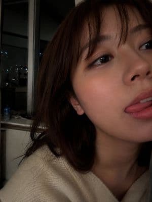 Authentic Smartphone Night Selfie - AI image template preview