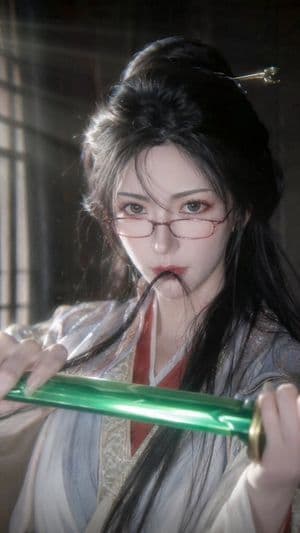 Cinematic Xianxia Swordswoman Portrait preview