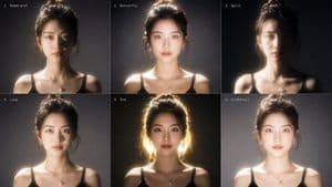 GPT Image 2 Portrait Lighting Reference - AI image template preview