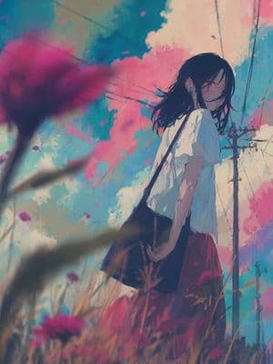 Cinematic Moment of Fate Re-creation - AI image template preview